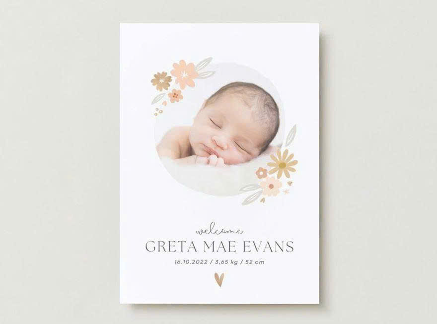 Thiệp thôi nôi 11