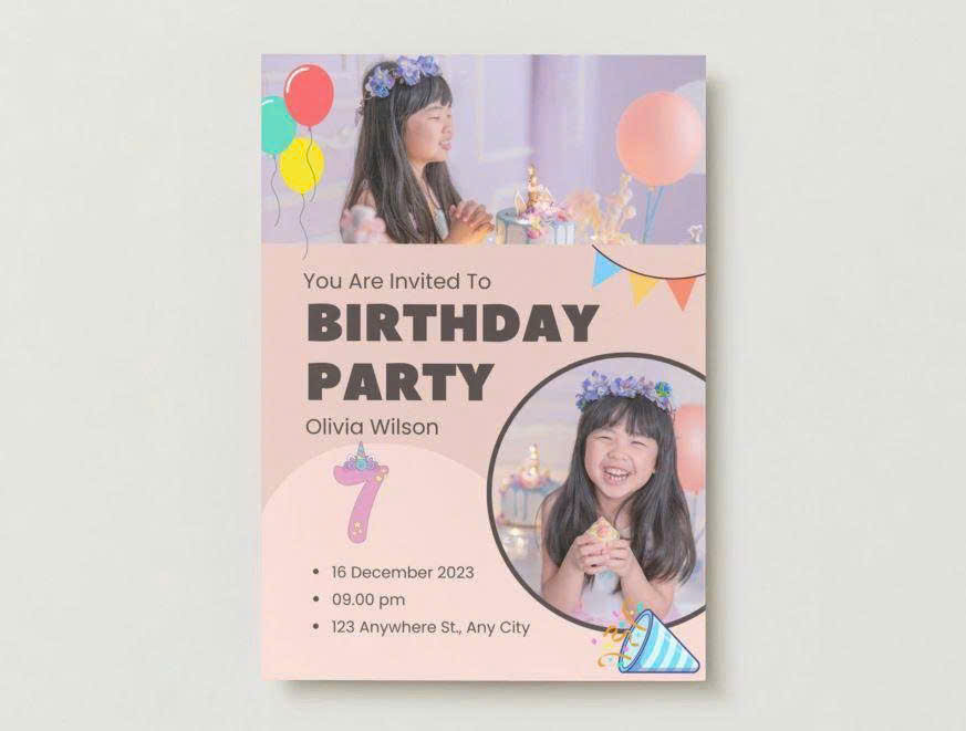 Thiệp thôi nôi 14